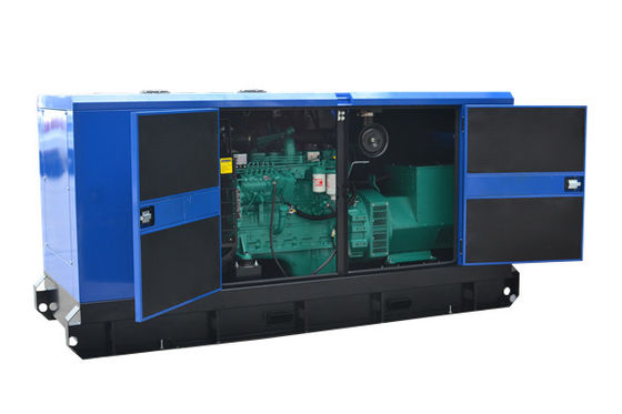 Sistema de generador diesel de Cummins 100kva para el hogar silencioso con el regulador de alta mar del alternador de stamford barato de alta calidad