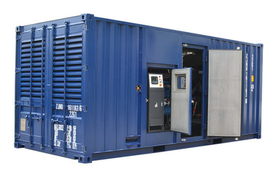 1250KVA Perkins Silent Diesel Generator 50hz 1500rpm para el banco de la industria