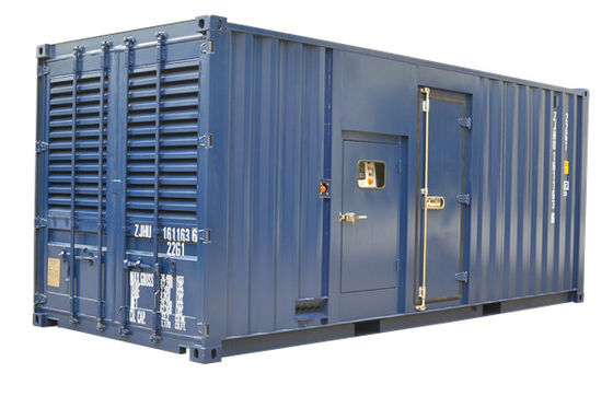 1250KVA Perkins Silent Diesel Generator 50hz 1500rpm para el banco de la industria