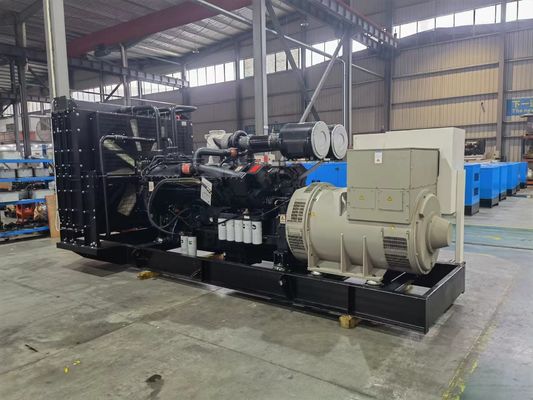 Abra el tipo Cummins el generador diesel 1250kw KTA50-G9 50hz de 1500 KVA