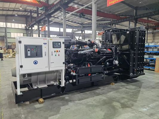 Abra el tipo Cummins el generador diesel 1250kw KTA50-G9 50hz de 1500 KVA