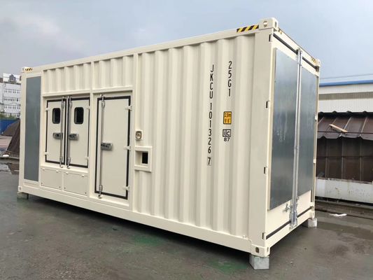 50hz el generador de alta mar del regulador 1000kva Cummins transportó en contenedores Genset