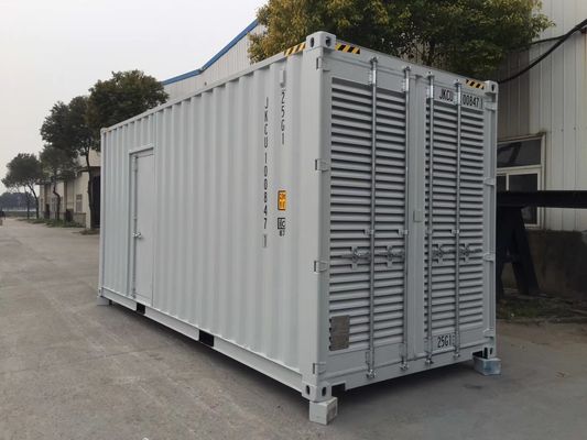 50hz el generador de alta mar del regulador 1000kva Cummins transportó en contenedores Genset