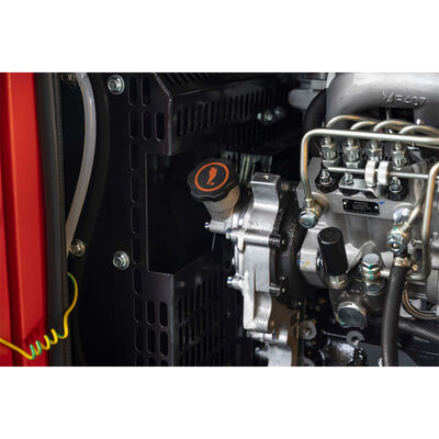 Generador Eléctrico Diesel Silencioso Profesional de 125 kVA, 100 kW, Grupo Electrógeno