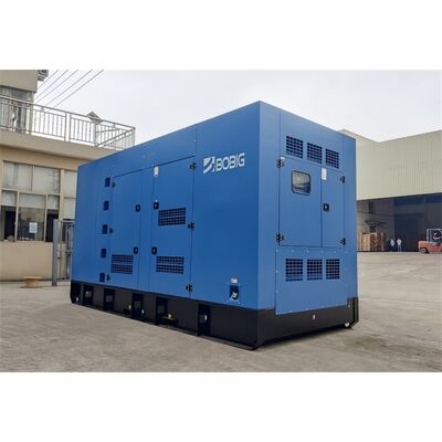 Heavy Duty 1500kW 1875kVA Containerized Silent Generator Set Cummi Powered, 3-Phase 50/60Hz, OEM Customization Available